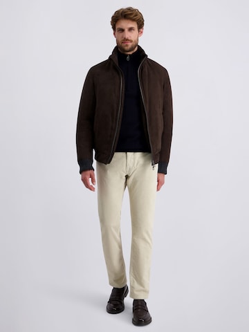 PIERRE CARDIN Regular Hose 'Laval' in Beige