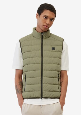 Gilet Marc O'Polo en vert : devant