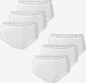 SCHIESSER Slip ' Modern Multipacks ' in Wit: voorkant