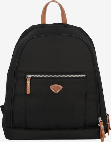 Jump Backpack 'Etretat' in Black: front
