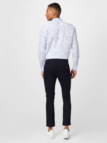 Superdry Slimfit Chinohousut 'OFFICERS' värissä sininen