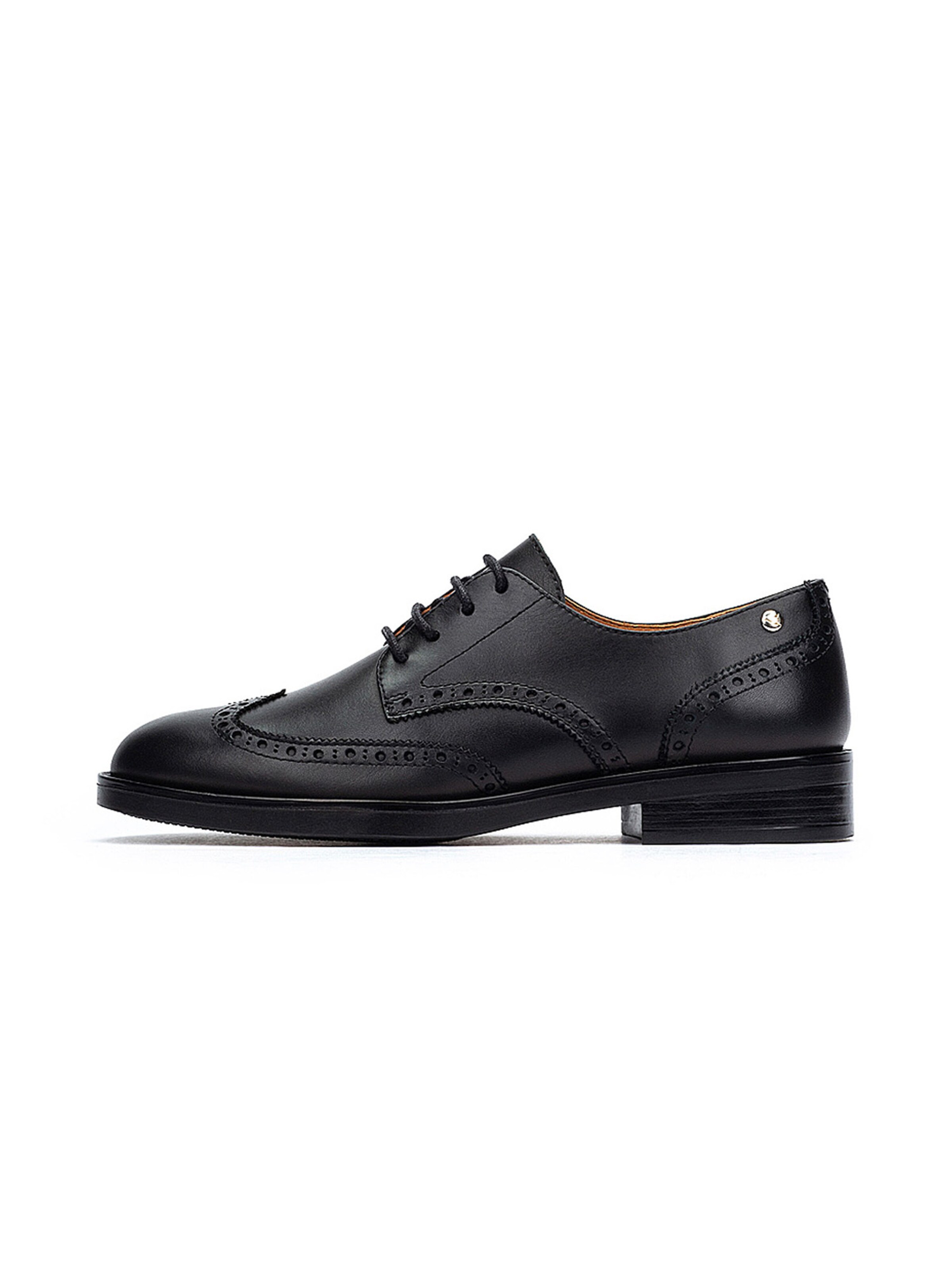 PIKOLINOS - Zapatos con cordón 'Puertollano' en negro: frente