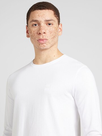 Tricou 'Tacks' de la BOSS pe alb