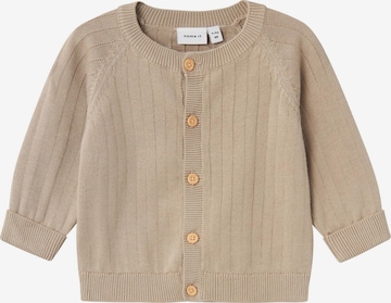 Cardigan NAME IT en beige : devant