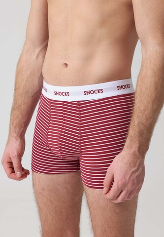 SNOCKS Boxer shorts in Red