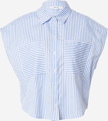 ABOUT YOU Bluse 'Piper' in Blau: Vorderseite