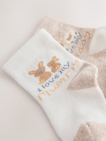 Chaussettes Next en beige