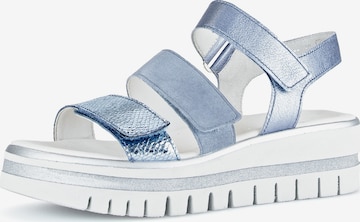 GABOR Sandals in Blue: front