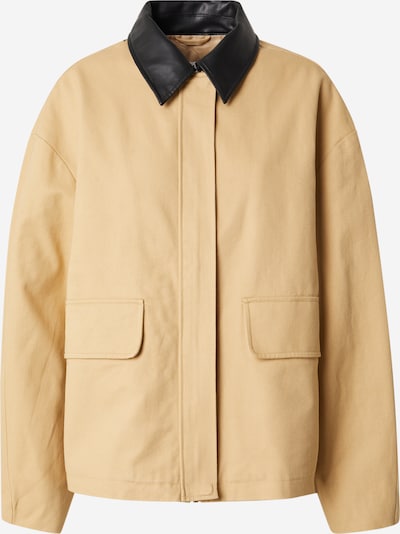 EDITED Välikausitakki 'Sina' värissä beige / musta, Tuotenäkymä