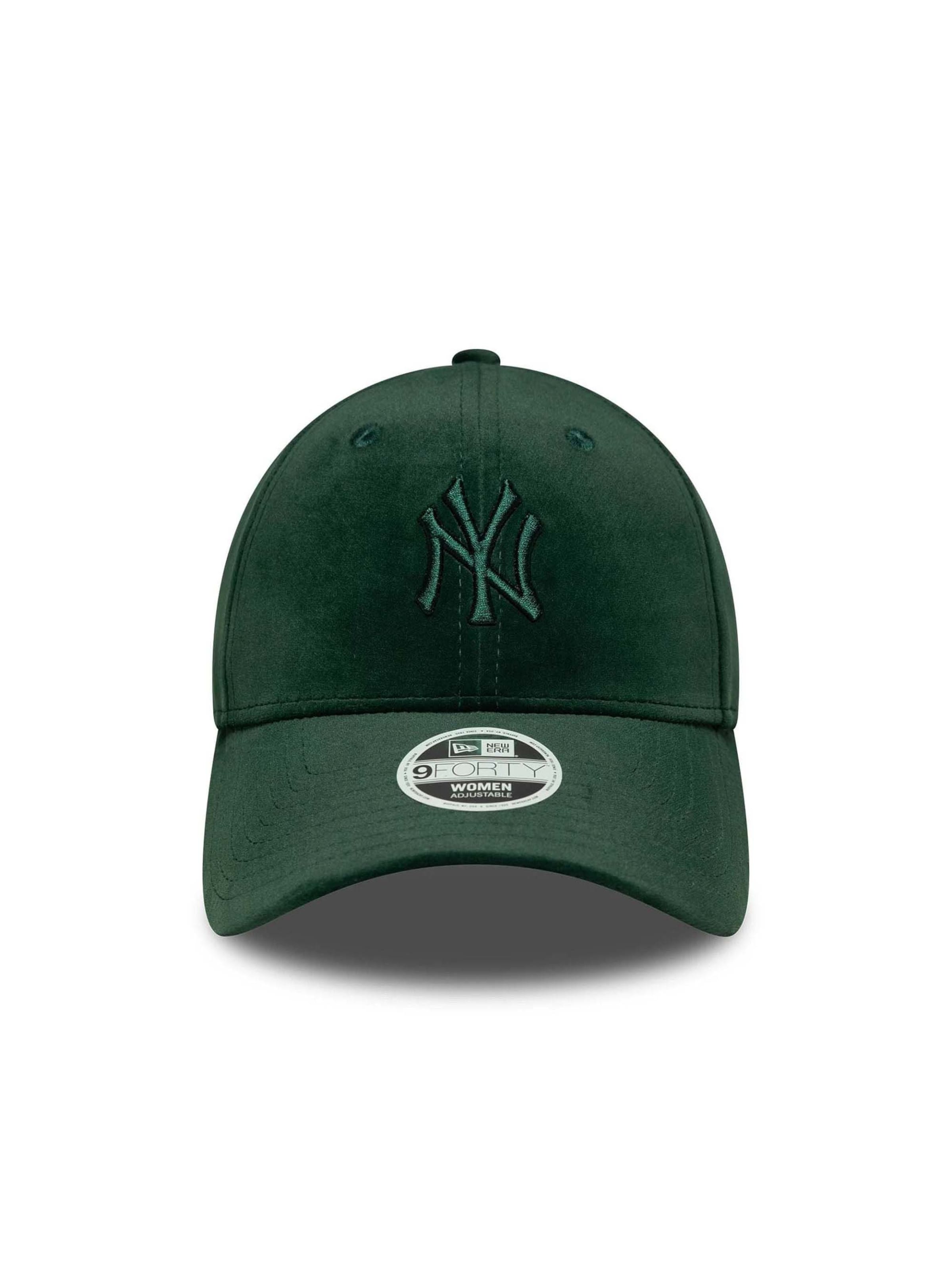 Chapeaux 'Wmns Velor 9Forty' NEW ERA en vert : devant