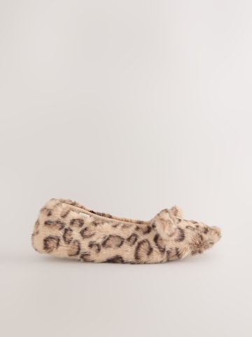 Next - Zapatillas de casa en marrón