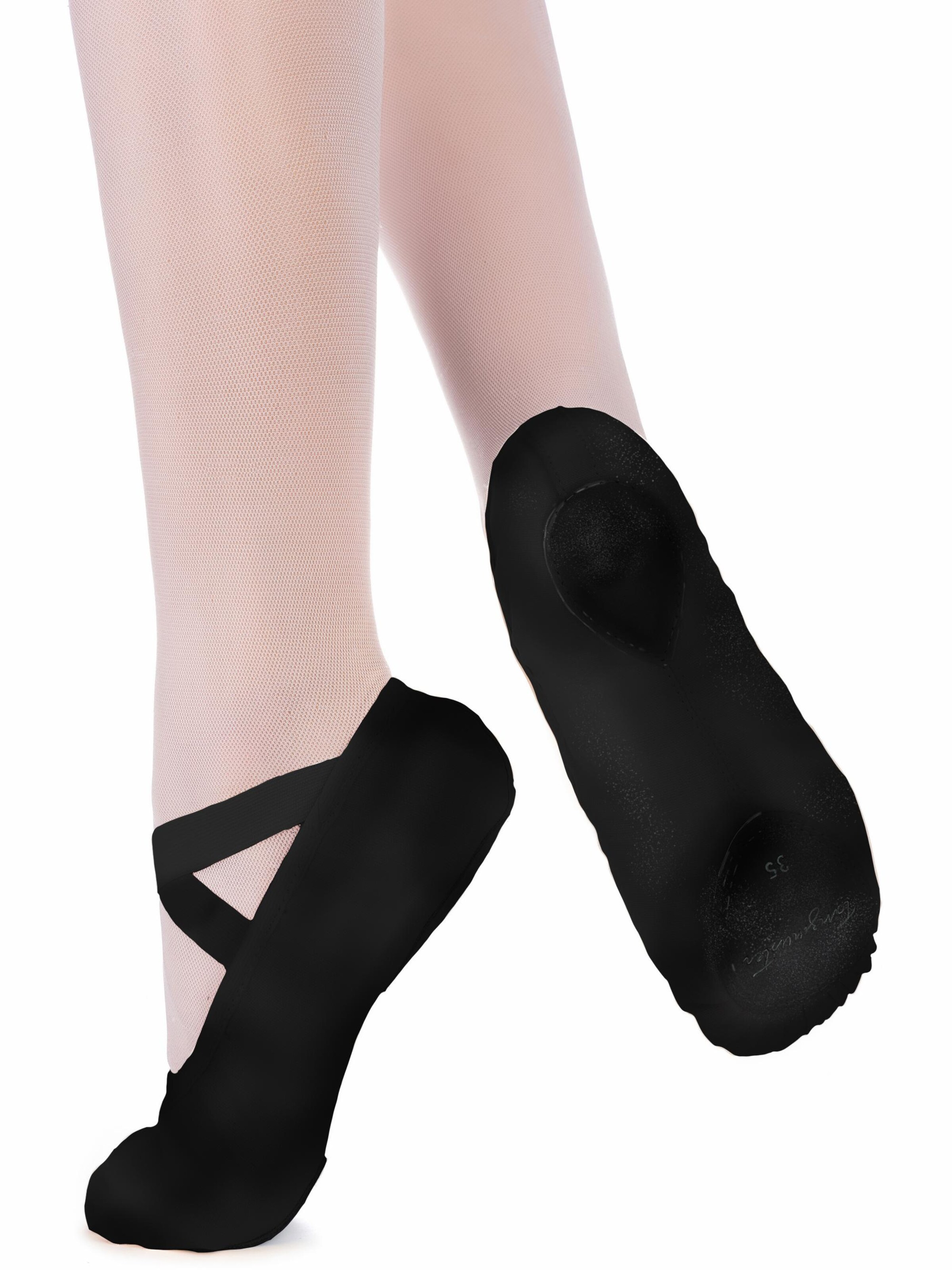 Tanzmuster Athletic Shoes 'Leon' in Black