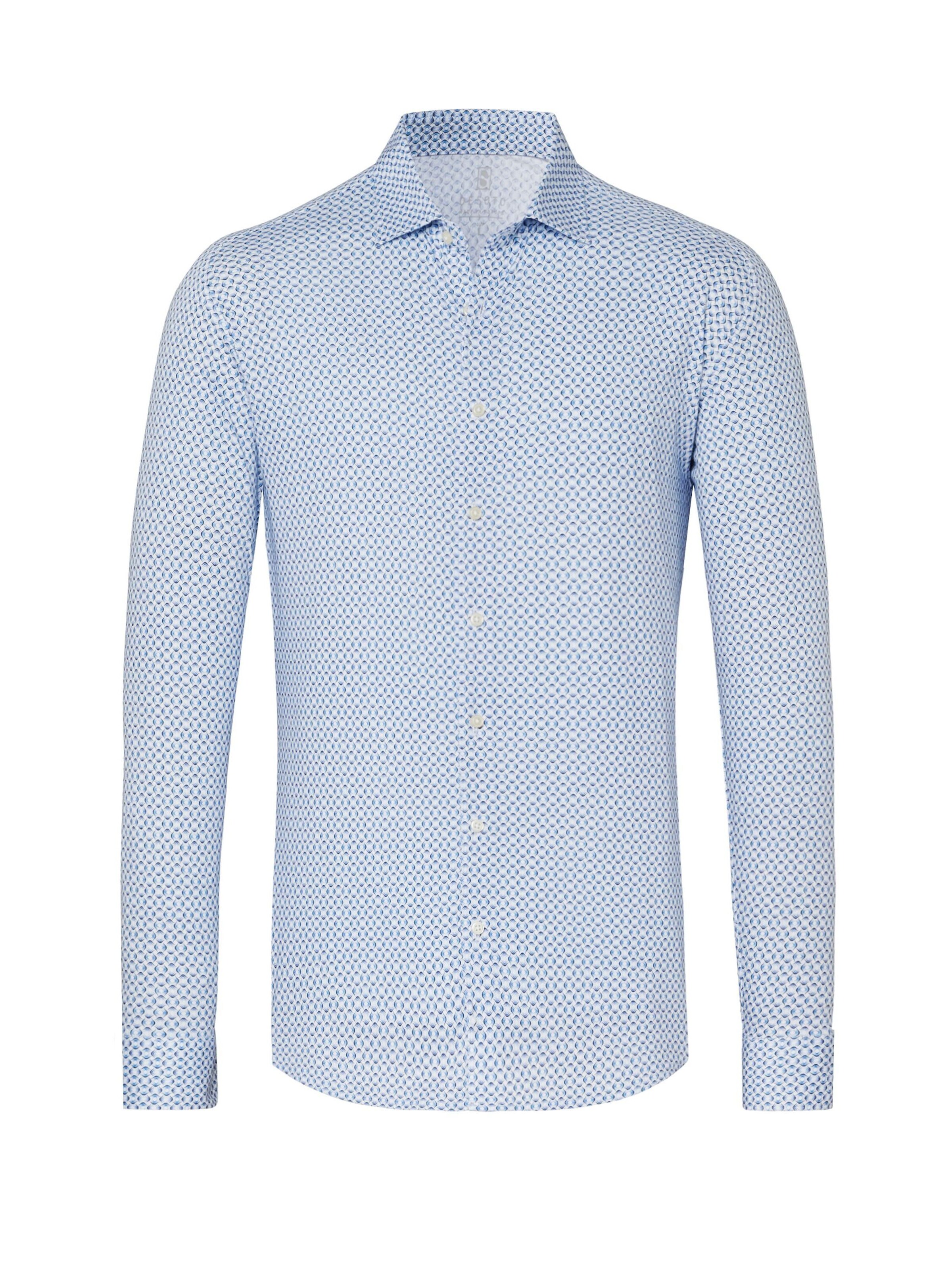 DESOTO Overhemd 'Kent' in Blauw: voorkant