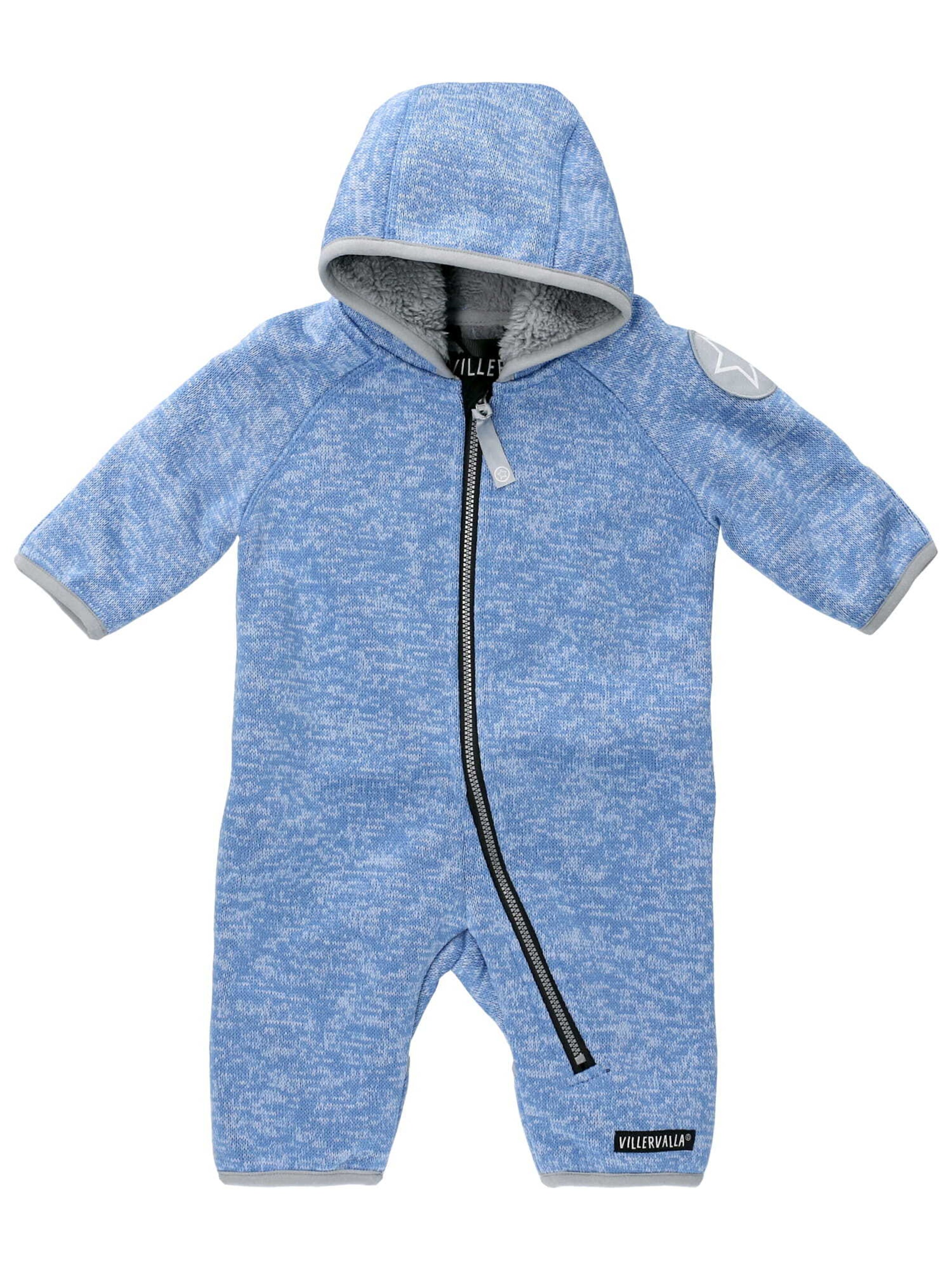 Villervalla Dungarees in Blue: front