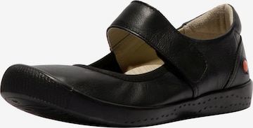 Softinos Ballerina in Schwarz: Vorderseite