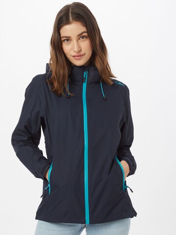 CMP Outdoorjas in Blauw: voorkant