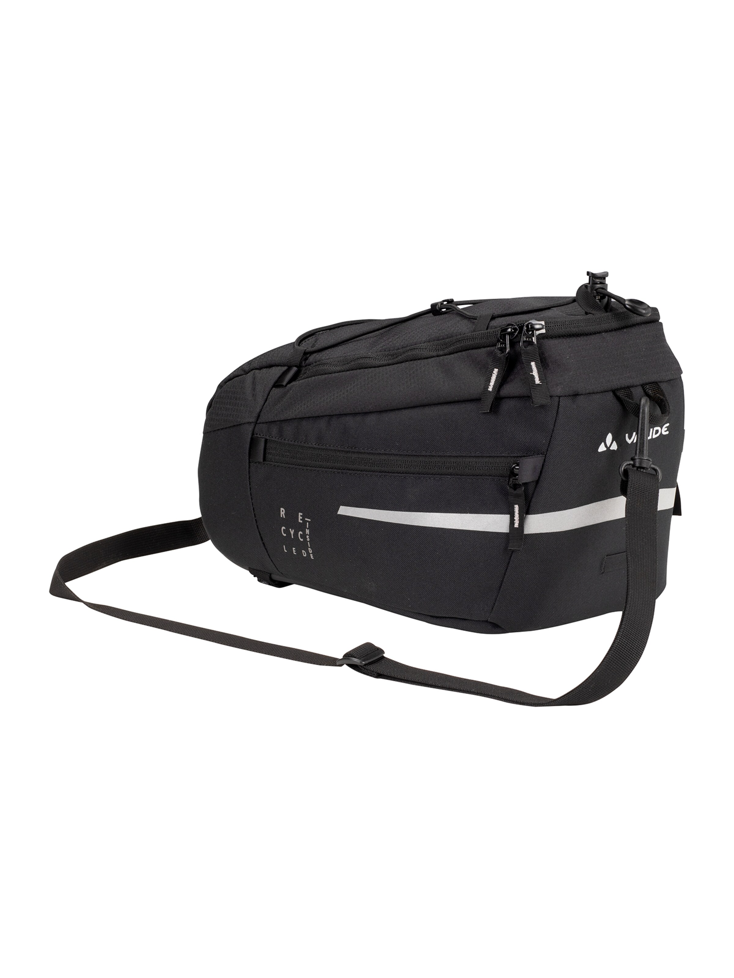 VAUDE Gepäckträgertaschen ' Silkroad M (ready) ' in Schwarz