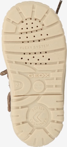 GEOX Snow Boots in Gold