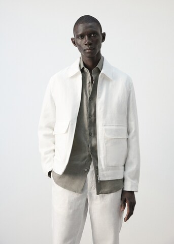 MANGO MAN Between-Season Jacket 'Arturo' in White: front