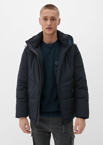 QS Winter Jacket in Black: front