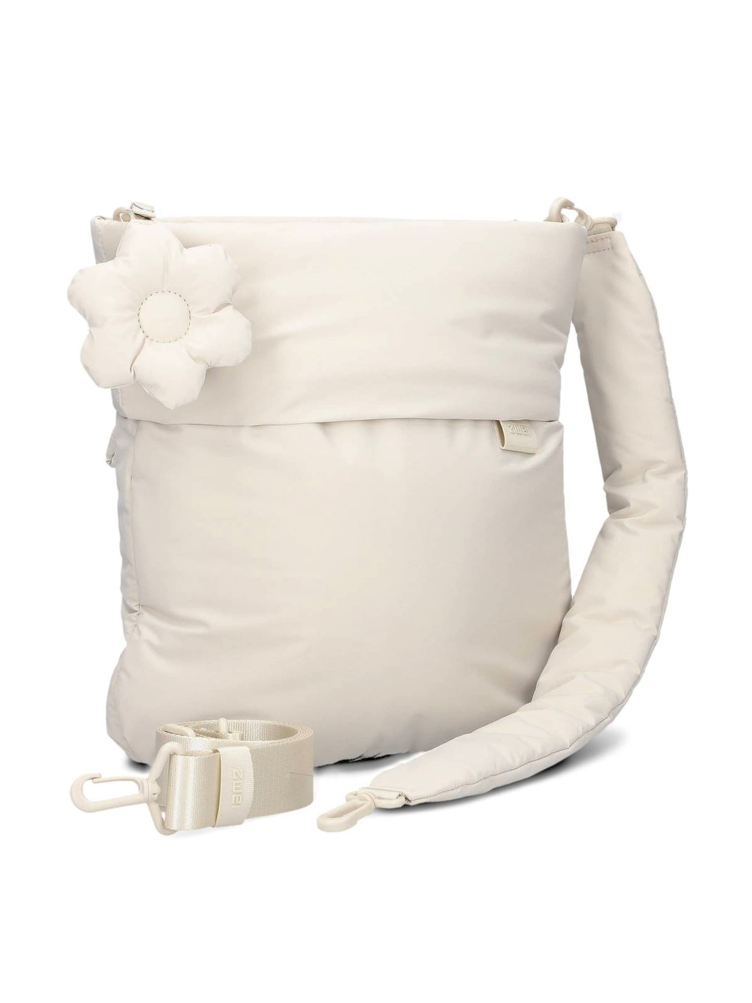 ZWEI Crossbody bag 'HANNAH HA12' in White: front