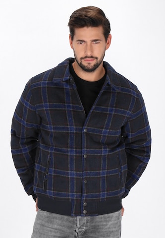 Veste mi-saison DreiMaster Vintage en bleu : devant