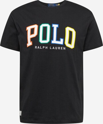 Polo Ralph Lauren Tričko – černá: přední strana