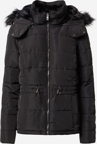 Hailys Prehodna jakna 'Amber' | črna barva: sprednja stran
