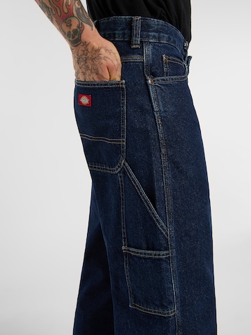 Regular Jean '997 LOOSE STRAIGHT CARPENTER JEANS' DICKIES en bleu
