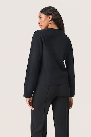 Cardigan 'SLCalisa' SOAKED IN LUXURY en noir