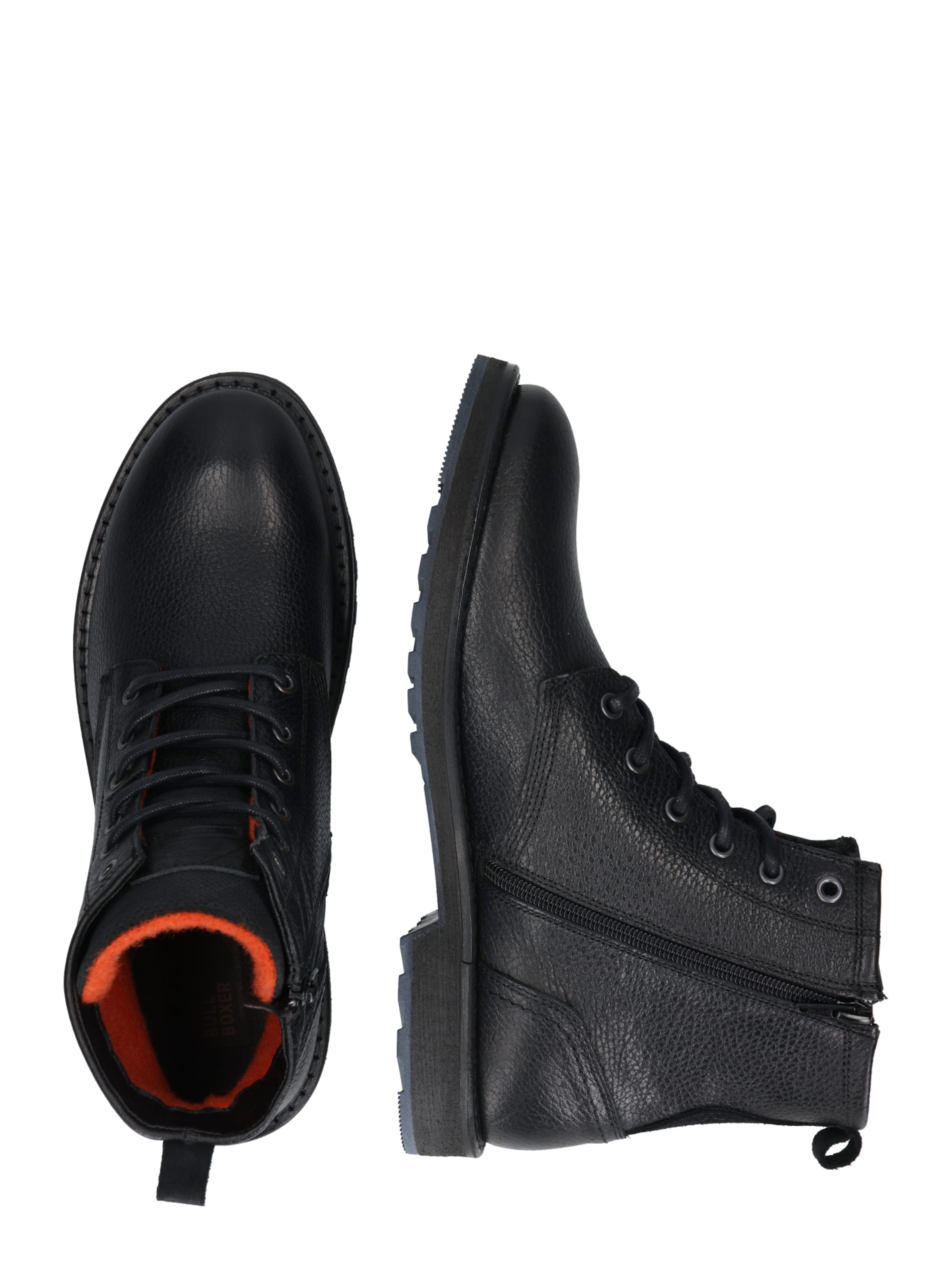 BULLBOXER Veterboots in Zwart
