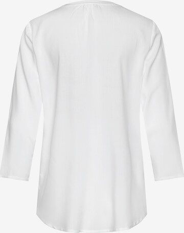 LASCANA Blouse in White