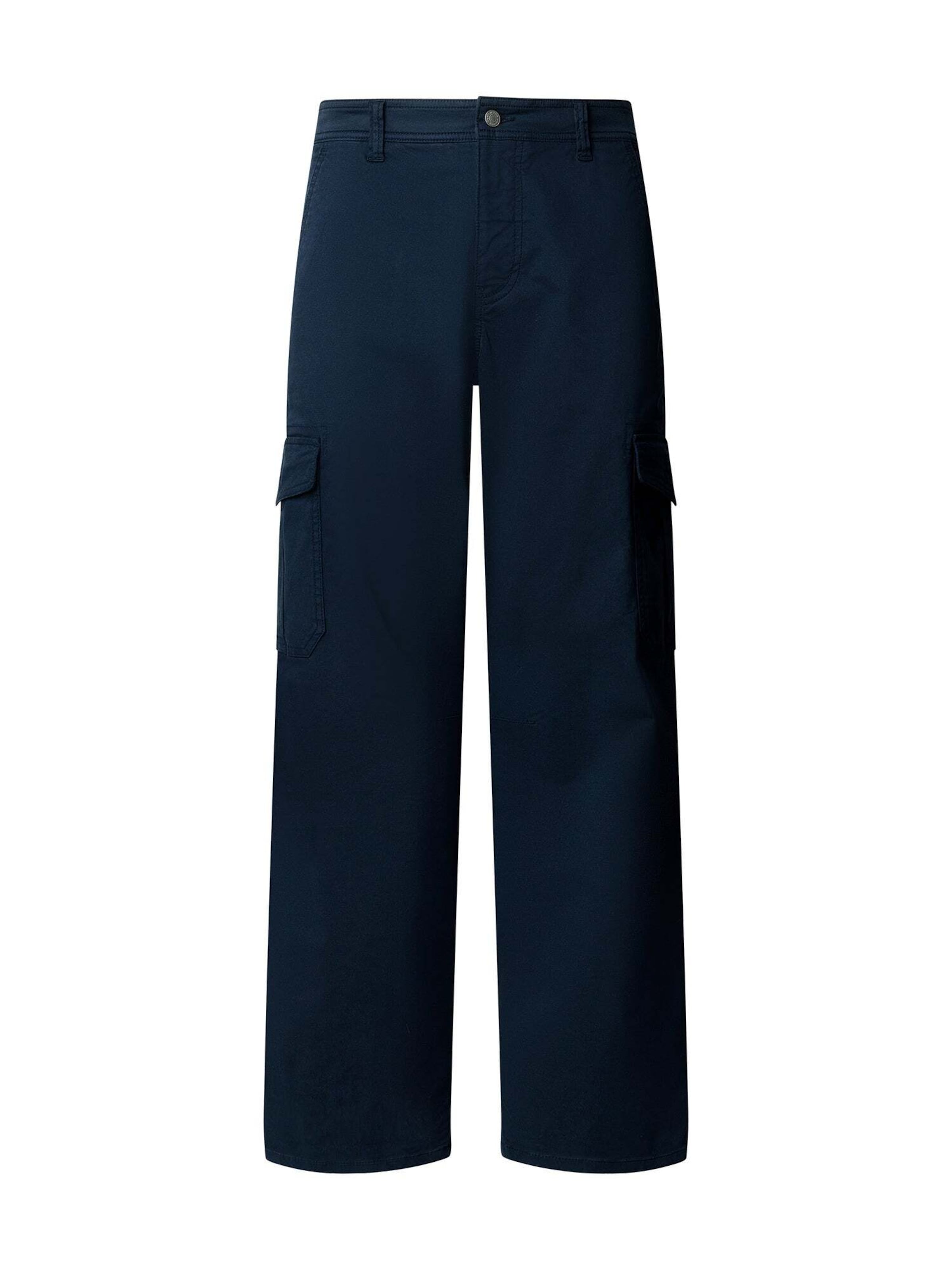 Pepe Jeans - Loosefit Pantalón cargo en azul: frente