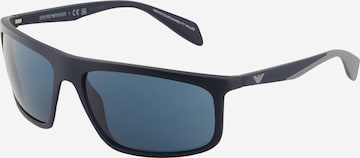 Lunettes de soleil '0EA4212U 64' Emporio Armani en bleu : devant