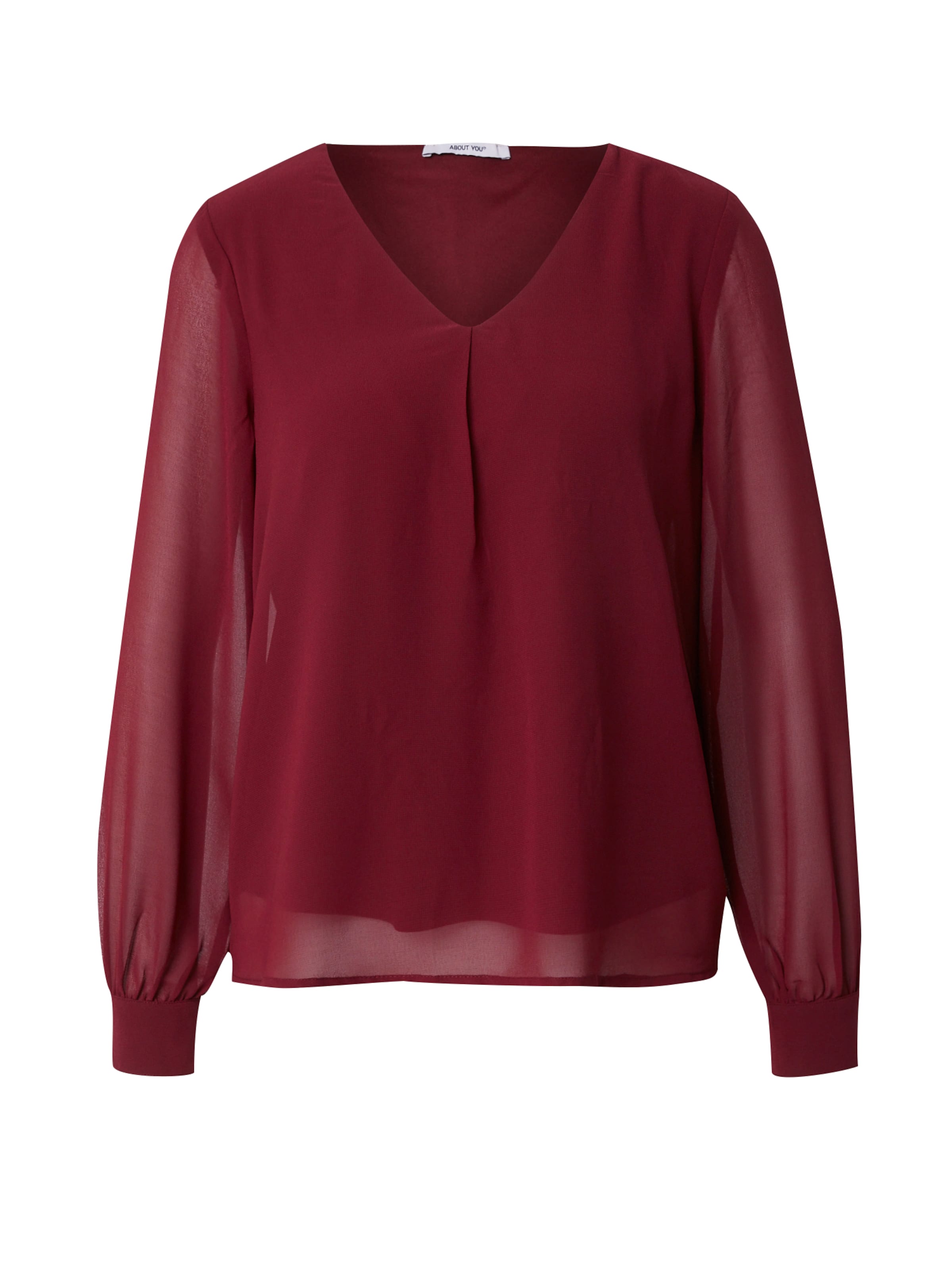 Camicia da donna ' Mira' di ABOUT YOU in rosso: frontale