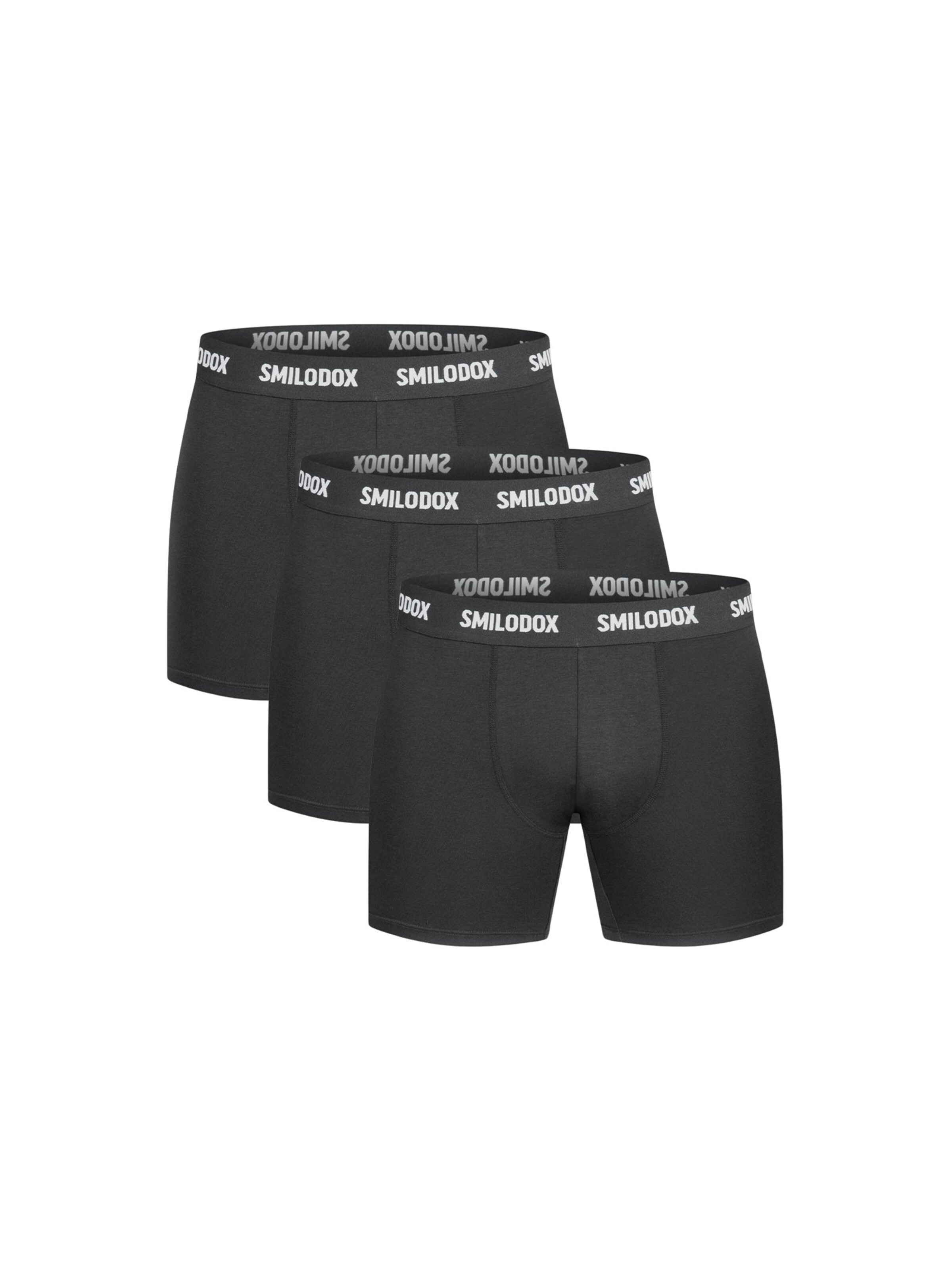 Smilodox Boxer shorts 'Farry' in Black: front