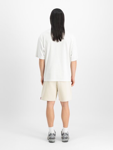 ALPHA INDUSTRIES Regular Trousers in Beige