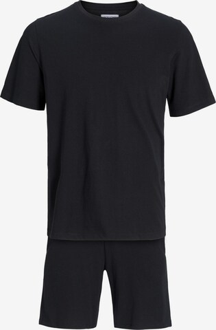 Pyjama court JACK & JONES en noir : devant