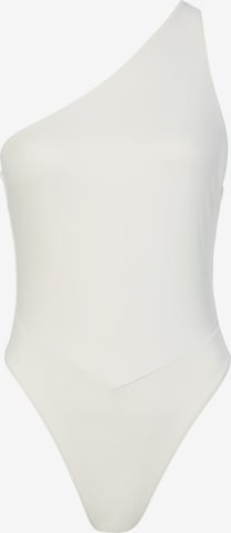 Calvin Klein Swimwear Badeanzug in Beige: predná strana