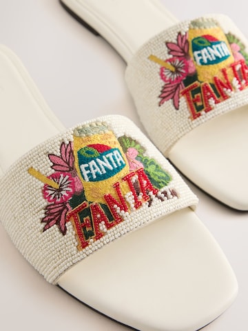 Next Muiltjes 'Forever Comfort®' in Wit