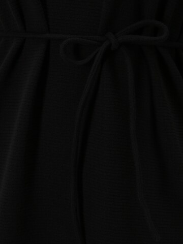 Vero Moda Tall Pletena obleka 'CINA' | črna barva