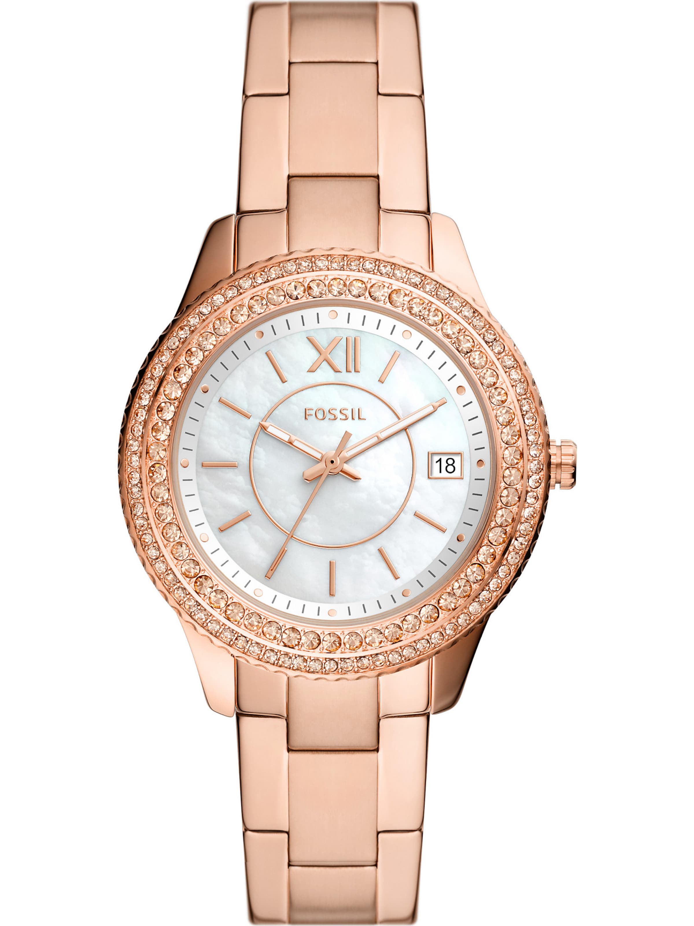 FOSSIL Uhr 'Stella' in Gold: Vorderseite