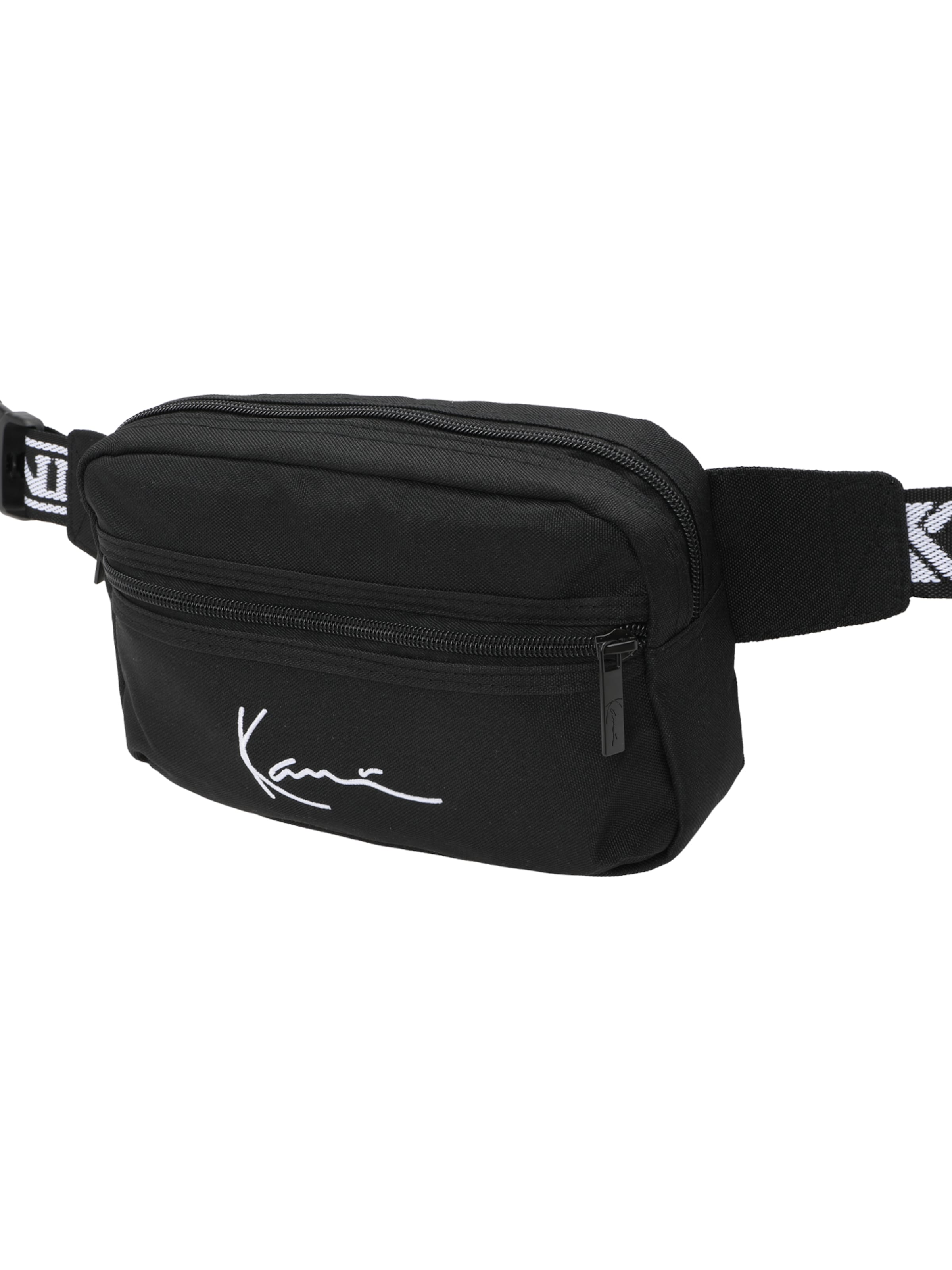 Karl Kani - Bolsa de cintura em preto: frente