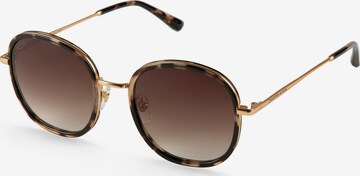 Lunettes de soleil 'Rotterdam Umber Tortoise Brown' Kapten & Son en marron : devant