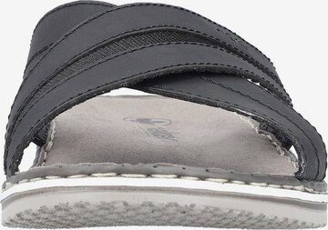 Rieker - Zapatos abiertos en negro