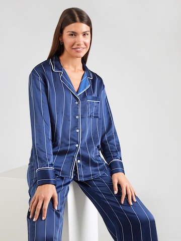 ETAM Schlafshirt 'DAYANA' in Blau: Vorderseite