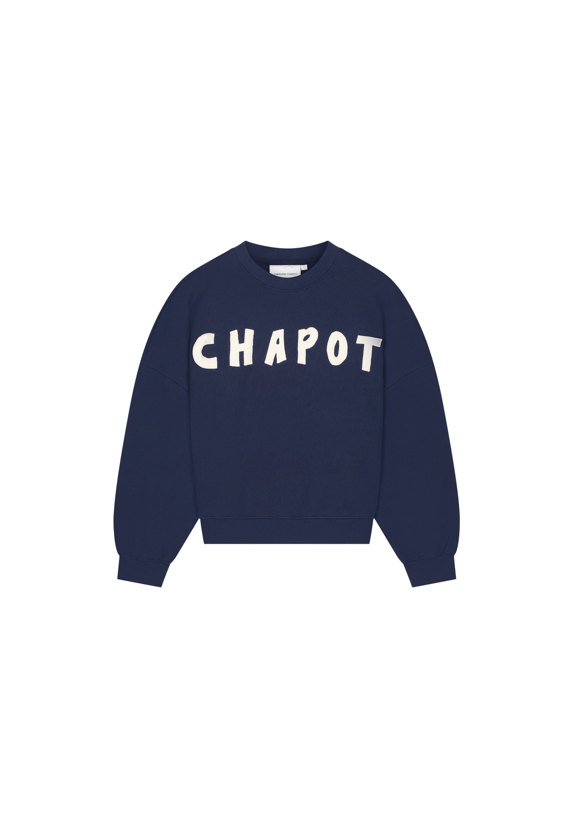 Fabienne Chapot Sweatshirt in Blauw: voorkant