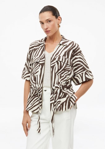 Chemisier s.Oliver en marron : devant