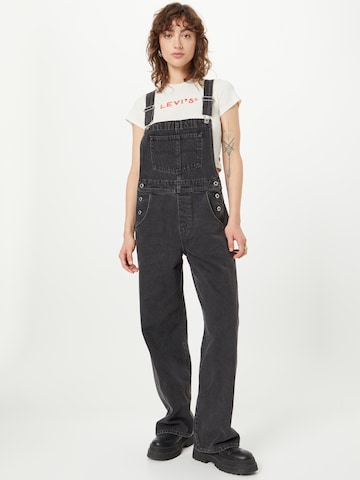 LEVI'S ® Regular Jean Overalls 'SilverTab™' in Black: front