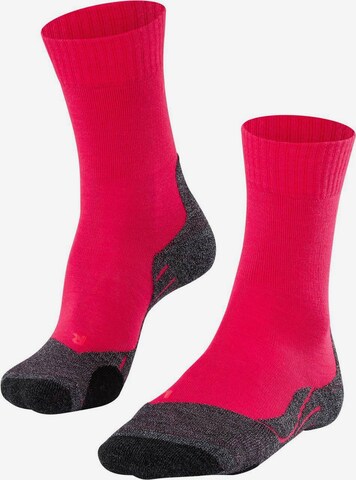 FALKE Athletic Socks in Pink